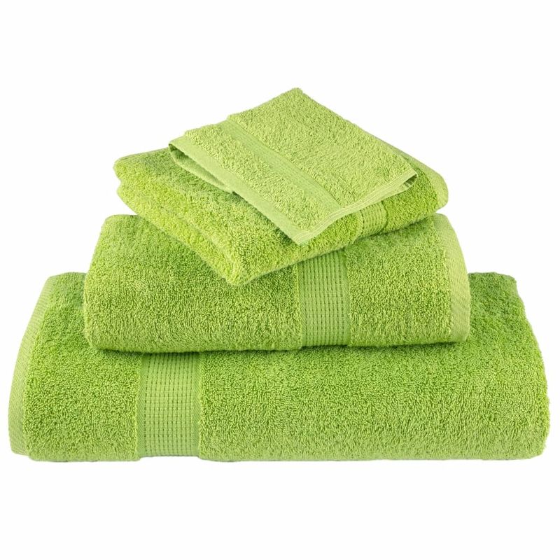 Casa si Gradina - Textile si covoare - Textile baie - Prosoape - Set de prosoape premium, 8 piese verde mar 600 g/m² 100% bumbac - Infinity.ro