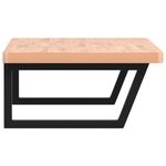 Casa si Gradina - Mobilier - Comode si corpuri - Masute de toaleta - Raft pentru lavoar montat pe perete, otel si lemn masiv fag - Infinity.ro