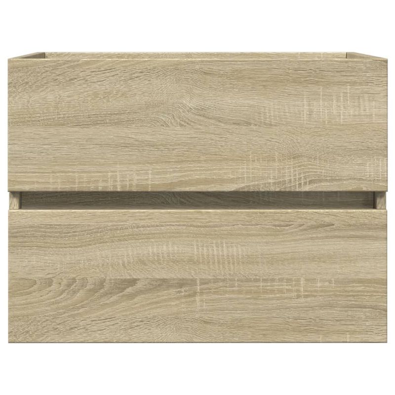 Casa si Gradina - Mobilier - Seturi de mobilier - Seturi baie - Set mobilier de baie, 2 piese, ceramica si lemn prelucrat - Infinity.ro