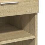 Casa si Gradina - Mobilier - Comode si corpuri - Comode - Dulap, stejar sonoma, 80x42,5x93 cm, lemn prelucrat - Infinity.ro
