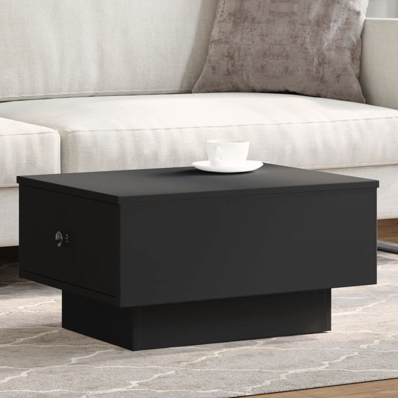 Casa si Gradina - Mobilier - Mese si birouri - Masute de cafea - Masa de cafea, negru, 60x45x31 cm, lemn prelucrat - Infinity.ro