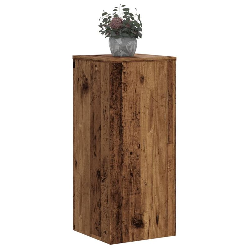 Casa si Gradina - Gradinarit si plante - Plante si ghivece - Ghivece si suporturi - Suporturi de plante 2 buc. lemn vechi 30x30x70cm lemn prelucrat - Infinity.ro