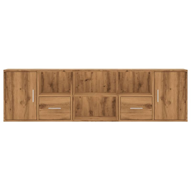 Casa si Gradina - Mobilier - Dulapuri si sifoniere - Dulapuri - Dulap de colt, stejar artizanal, 160x40x45 cm, lemn prelucrat - Infinity.ro