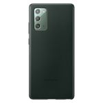 Laptop, Telefoane si Tablete - Telefoane mobile si accesorii - Accesorii Telefoane - Huse telefoane - Husa compatibila cu Samsung Galaxy Note 20, Leather case, Dark green - Infinity.ro
