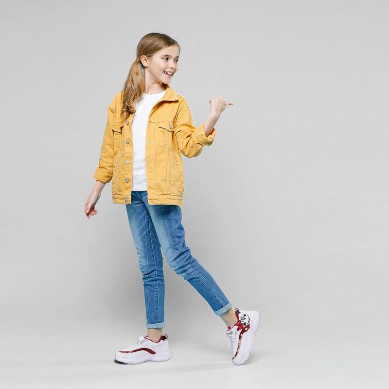 Fashion, accesorii si bijuterii - Copii - Incaltaminte copii - Sneakers si tenisi copii - Pantofi sport cu luminite Minnie Mouse,Alb model 2300004997, Marime 30 EU - Infinity.ro
