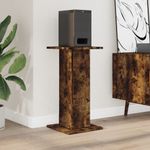 Casa si Gradina - Mobilier - Biblioteci si rafturi - Etajere - Suporturi de difuzoare 2 buc. stejar fumuriu 30x30x60 cm lemn - Infinity.ro
