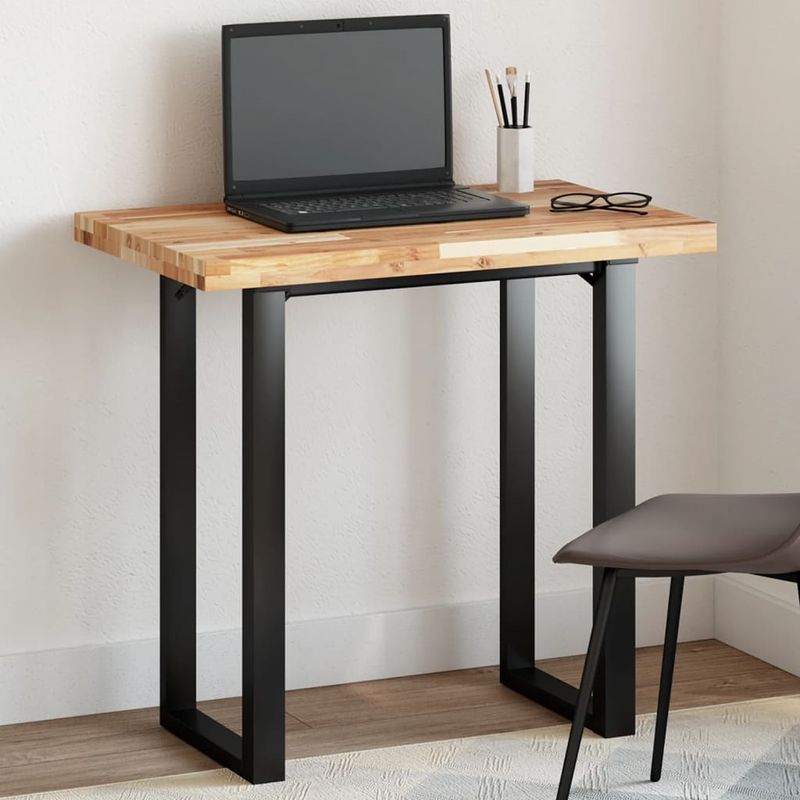 Casa si Gradina - Mobilier - Feronerie si accesorii mobila - Blat de masa, 100x50x4 cm, dreptunghiular, lemn masiv de acacia, natural - Infinity.ro