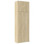 Casa si Gradina - Mobilier - Comode si corpuri - Corpuri bucatarie - Dulap inalt, stejar sonoma, 80x42,5x249 cm, lemn prelucrat - Infinity.ro