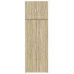 Casa si Gradina - Mobilier - Comode si corpuri - Corpuri bucatarie - Dulap inalt, stejar sonoma, 80x42,5x249 cm, lemn prelucrat - Infinity.ro