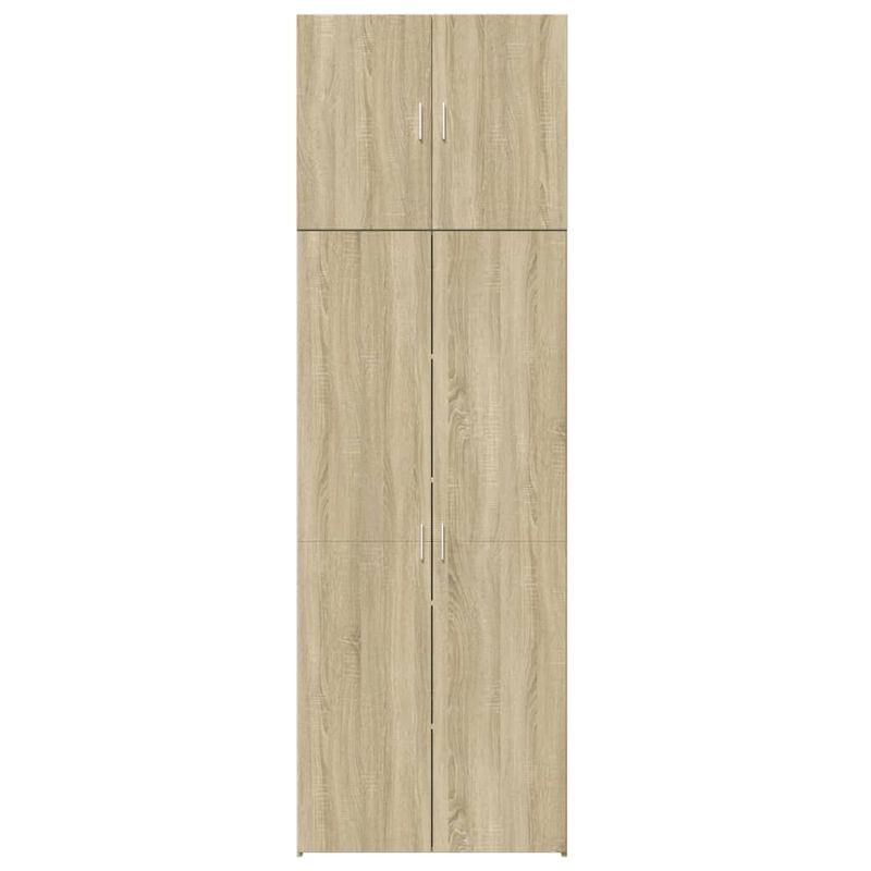 Casa si Gradina - Mobilier - Comode si corpuri - Corpuri bucatarie - Dulap inalt, stejar sonoma, 80x42,5x249 cm, lemn prelucrat - Infinity.ro