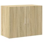 Casa si Gradina - Mobilier - Comode si corpuri - Corpuri bucatarie - Dulap inalt, stejar sonoma, 80x42,5x249 cm, lemn prelucrat - Infinity.ro