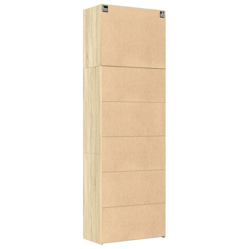 Casa si Gradina - Mobilier - Comode si corpuri - Corpuri bucatarie - Dulap inalt, stejar sonoma, 80x42,5x249 cm, lemn prelucrat - Infinity.ro