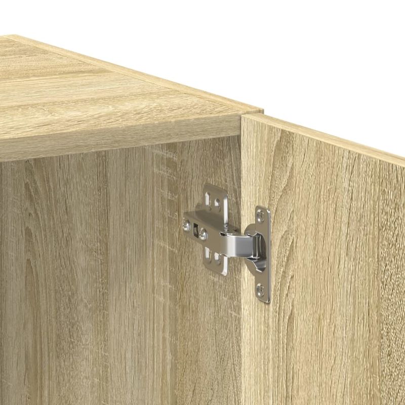 Casa si Gradina - Mobilier - Comode si corpuri - Corpuri bucatarie - Dulap inalt, stejar sonoma, 80x42,5x249 cm, lemn prelucrat - Infinity.ro