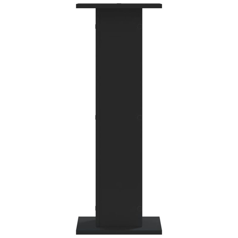 Casa si Gradina - Mobilier - Biblioteci si rafturi - Etajere - Noptiere, 2 buc., negru, 30x30x80 cm, lemn prelucrat - Infinity.ro