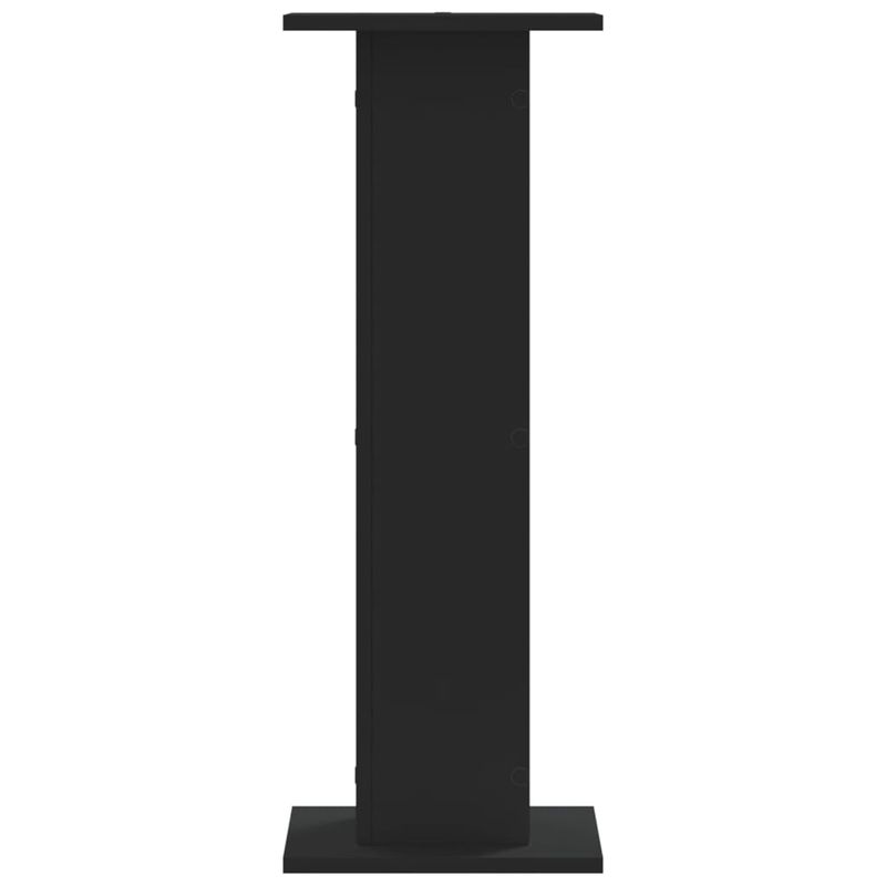 Casa si Gradina - Mobilier - Biblioteci si rafturi - Etajere - Noptiere, 2 buc., negru, 30x30x80 cm, lemn prelucrat - Infinity.ro