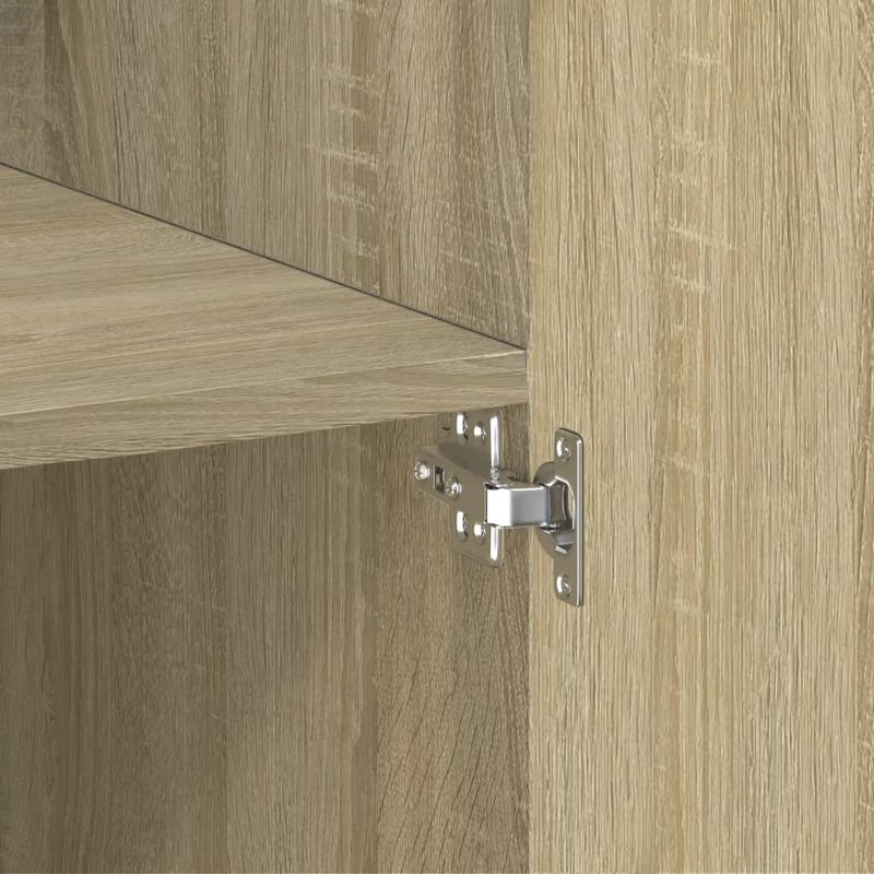 Casa si Gradina - Mobilier - Comode si corpuri - Corpuri bucatarie - Dulap inalt, stejar sonoma, 80x42,5x185 cm, lemn prelucrat - Infinity.ro
