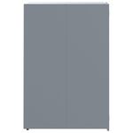 Casa si Gradina - Gradina si terasa - Mobilier exterior - Dulapuri si lazi depozitare exterior - Depozitare cos gunoi cu roti, 1 cos, gri, 69x79x117 cm, otel - Infinity.ro