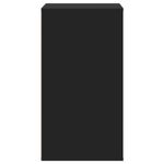 Casa si Gradina - Mobilier - Comode si corpuri - Comode - Dulap colt cu sertare negru 60x41x76 cm lemn prelucrat - Infinity.ro