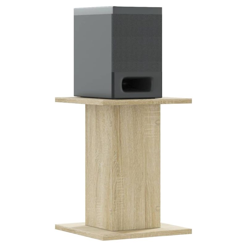 Casa si Gradina - Mobilier - Biblioteci si rafturi - Etajere - Suporturi de difuzoare 2 buc. sonoma 30x30x40 cm lemn prelucrat - Infinity.ro