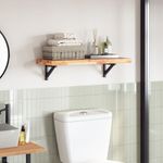 Casa si Gradina - Constructii - Lemn constructii - Placi lemn - Blat de masa, 100x30x4 cm, dreptunghiular, lemn masiv acacia, finisat în ulei - Infinity.ro