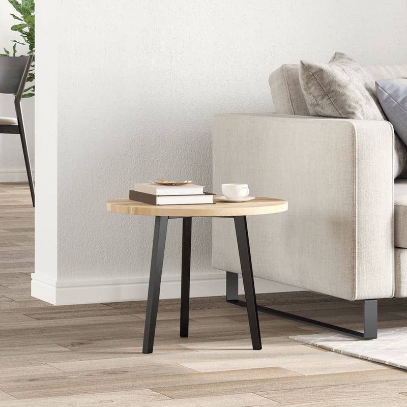 Casa si Gradina - Constructii - Lemn constructii - Placi lemn - Blat de masa rotund, Ø50x2 cm, lemn masiv de acacia - Infinity.ro