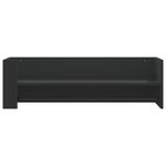Casa si Gradina - Mobilier - Biblioteci si rafturi - Rafturi - Raft de perete, negru, 100x35x30,5 cm, lemn prelucrat - Infinity.ro
