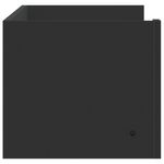 Casa si Gradina - Mobilier - Biblioteci si rafturi - Rafturi - Raft de perete, negru, 100x35x30,5 cm, lemn prelucrat - Infinity.ro