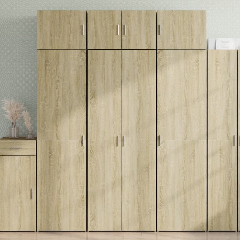 Casa si Gradina - Mobilier - Comode si corpuri - Corpuri bucatarie - Dulap inalt, stejar sonoma, 70x42,5x185 cm, lemn prelucrat - Infinity.ro