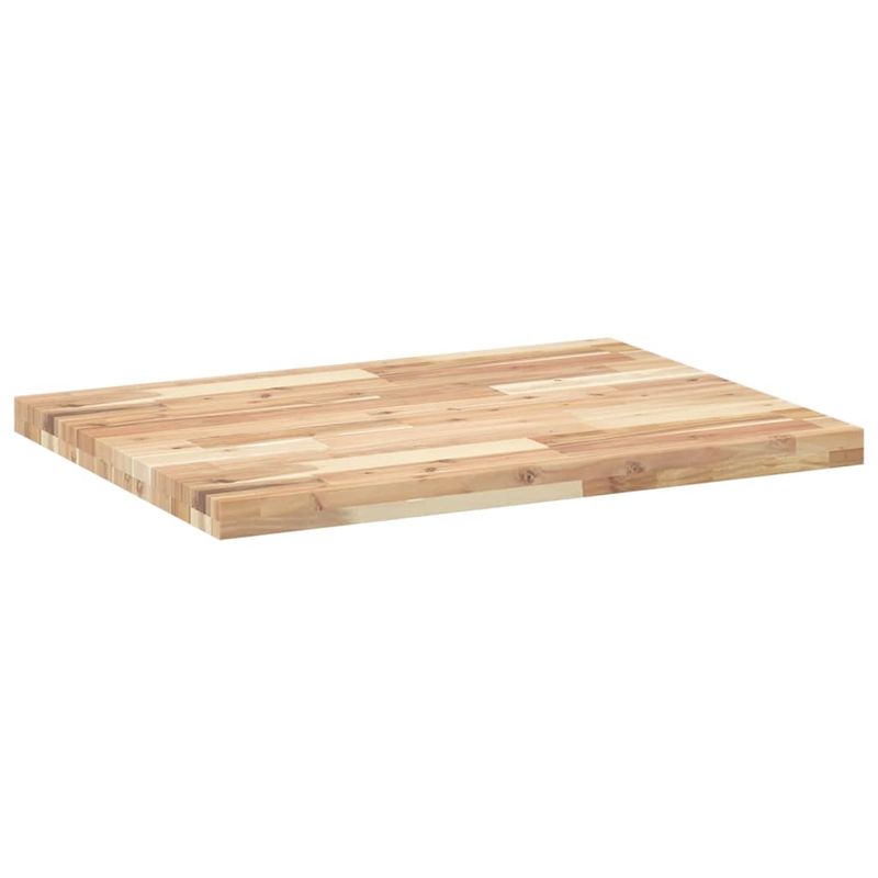 Casa si Gradina - Mobilier - Mobilier baie - Blaturi baie - Blat de baie netratat, 80x60x4 cm, lemn masiv de acacia - Infinity.ro