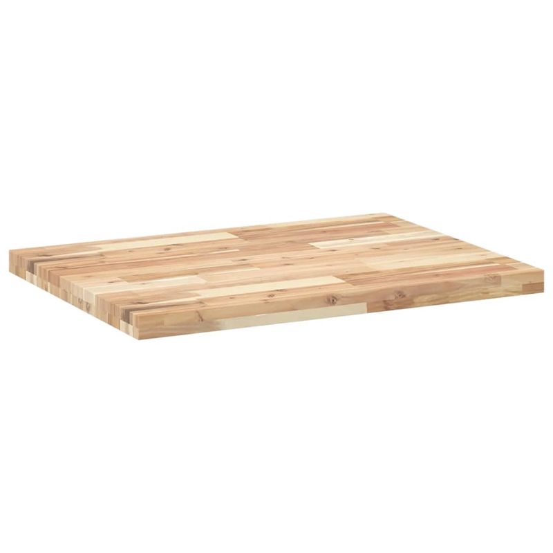 Casa si Gradina - Mobilier - Mobilier baie - Blaturi baie - Blat de baie netratat, 80x60x4 cm, lemn masiv de acacia - Infinity.ro