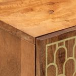 Casa si Gradina - Mobilier - Seturi de mobilier - Seturi baie - Dulap de baie, 38x33x58 cm, lemn masiv de mango - Infinity.ro