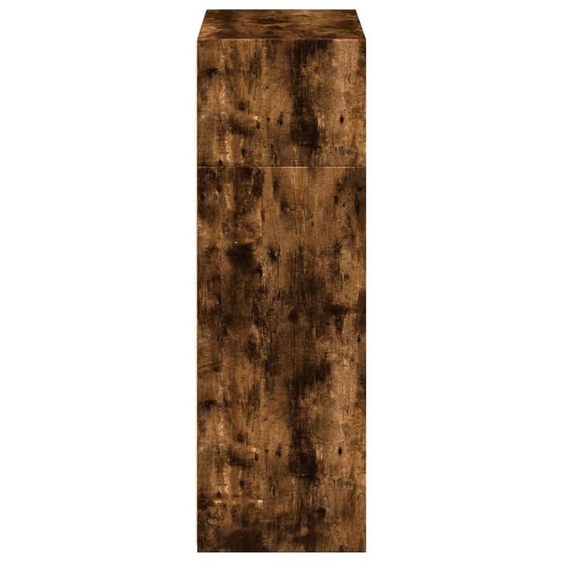 Casa si Gradina - Mobilier - Comode si corpuri - Corpuri bucatarie - Dulap inalt, stejar fumuriu, 70x41x124 cm, lemn prelucrat - Infinity.ro