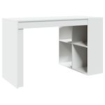 Casa si Gradina - Mobilier - Mese si birouri - Birouri - Birou, alb, 123,5x73,5x75 cm, lemn prelucrat - Infinity.ro
