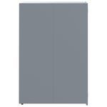 Casa si Gradina - Gradina si terasa - Mobilier exterior - Dulapuri si lazi depozitare exterior - Depozitare cos gunoi cu roti 2 cosuri gri 138x79x117 cm otel - Infinity.ro