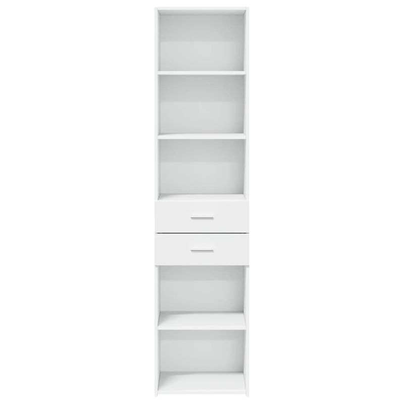 Casa si Gradina - Mobilier - Comode si corpuri - Corpuri bucatarie - Dulap inalt, alb, 45x42,5x185 cm, lemn compozit - Infinity.ro