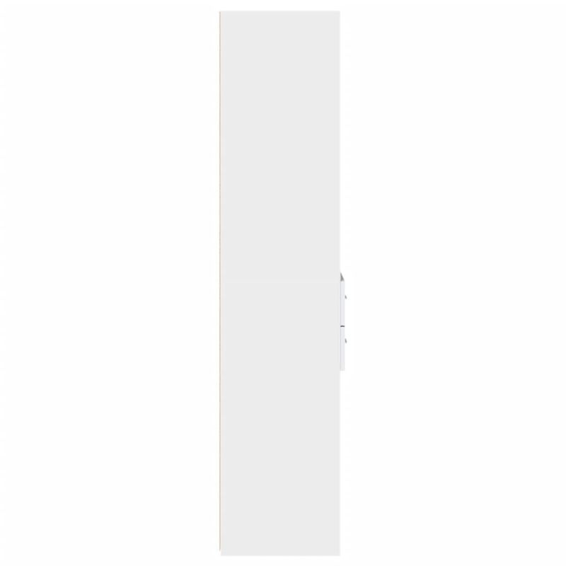 Casa si Gradina - Mobilier - Comode si corpuri - Corpuri bucatarie - Dulap inalt, alb, 45x42,5x185 cm, lemn compozit - Infinity.ro