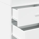 Casa si Gradina - Mobilier - Comode si corpuri - Corpuri bucatarie - Dulap inalt, alb, 45x42,5x185 cm, lemn compozit - Infinity.ro