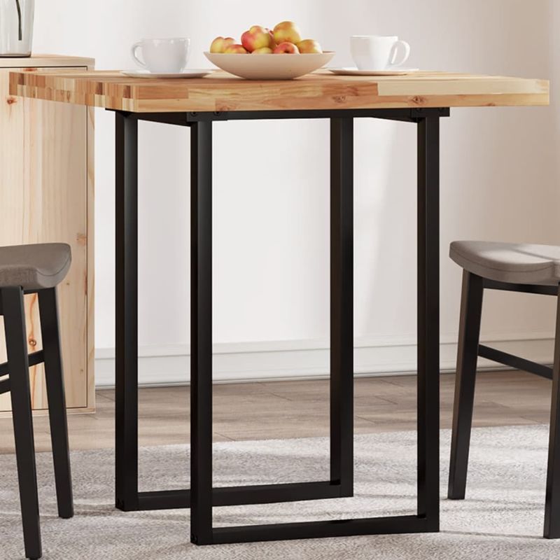 Casa si Gradina - Mobilier - Feronerie si accesorii mobila - Blat de masa patrat, 70x70x4 cm, lemn masiv de acacia, finisat în ulei - Infinity.ro