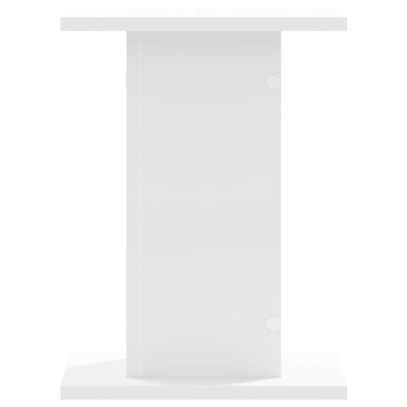 Casa si Gradina - Mobilier - Biblioteci si rafturi - Etajere - Suporturi difuzoare, 2 buc., alb, 30x30x40 cm, lemn prelucrat - Infinity.ro