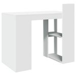 Casa si Gradina - Mobilier - Mese si birouri - Birouri - Birou, alb, 103,5x56,5x94 cm, lemn prelucrat - Infinity.ro