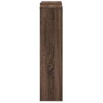 Casa si Gradina - Termice - Calorifere si accesorii - Accesorii calorifere - Masca pentru calorifer stejar maro 205x21,5x83,5 cm lemn, design lamele verticale - Infinity.ro