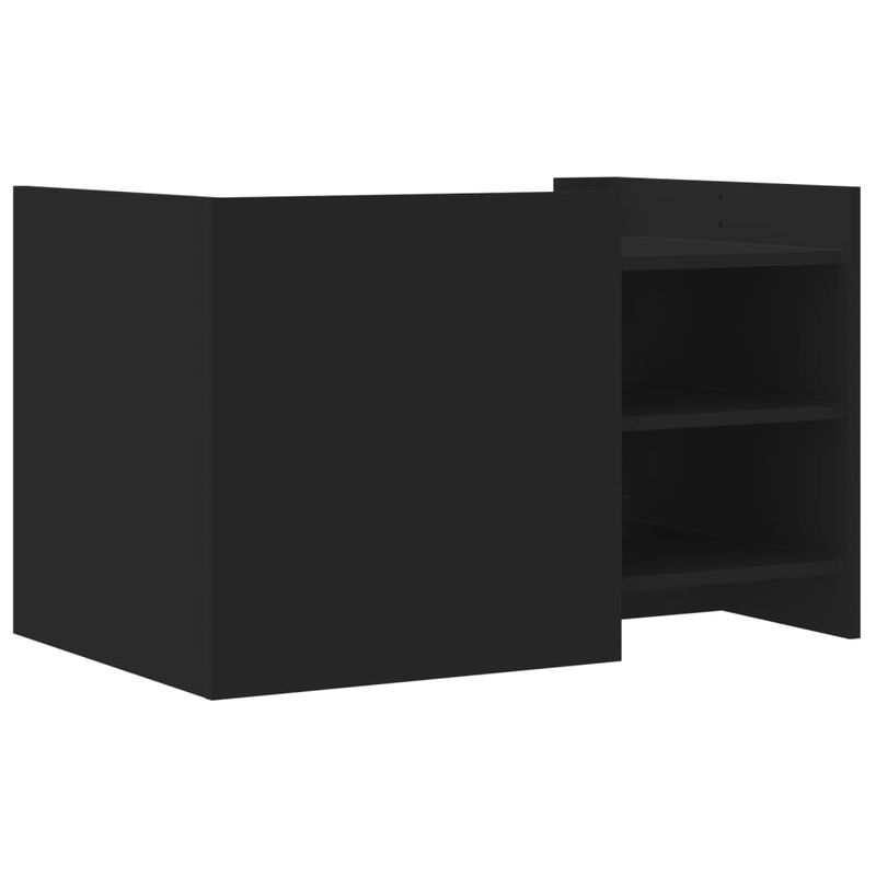 Casa si Gradina - Mobilier - Mese si birouri - Masute de cafea - Masuta de cafea, negru, 80x50x50 cm, lemn prelucrat - Infinity.ro