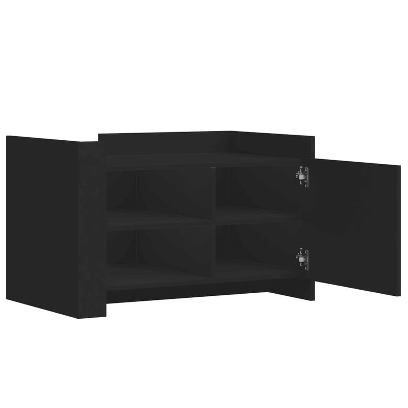 Casa si Gradina - Mobilier - Mese si birouri - Masute de cafea - Masuta de cafea, negru, 80x50x50 cm, lemn prelucrat - Infinity.ro