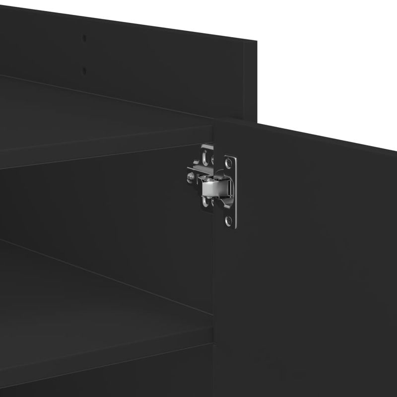 Casa si Gradina - Mobilier - Mese si birouri - Masute de cafea - Masuta de cafea, negru, 80x50x50 cm, lemn prelucrat - Infinity.ro