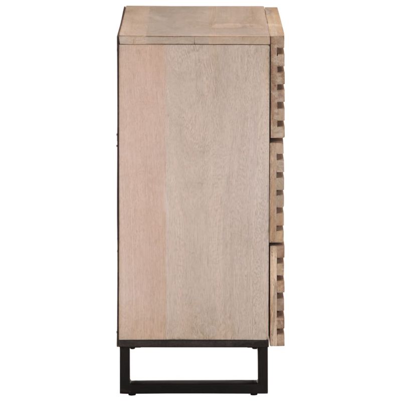 Casa si Gradina - Mobilier - Dulapuri si sifoniere - Dulapuri - Dulap, alb, 60x34x75 cm, lemn masiv de mango - Infinity.ro
