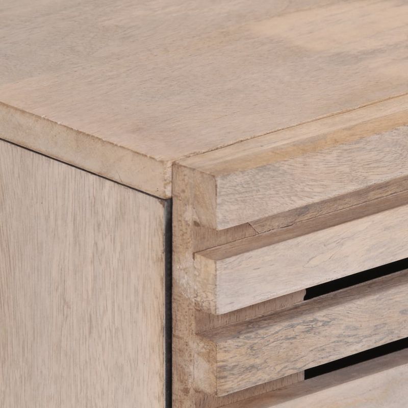 Casa si Gradina - Mobilier - Dulapuri si sifoniere - Dulapuri - Dulap, alb, 60x34x75 cm, lemn masiv de mango - Infinity.ro
