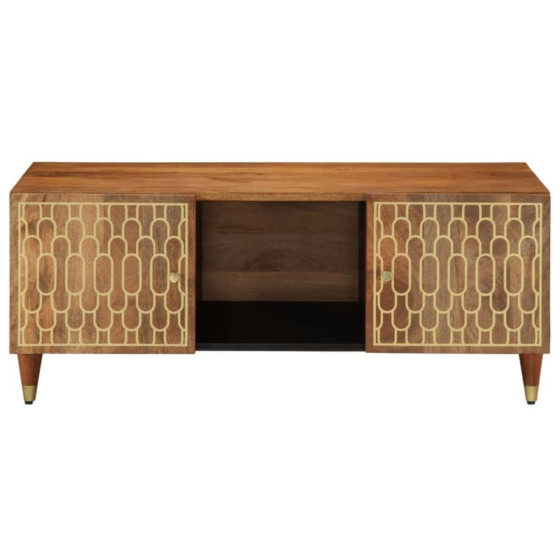 Casa si Gradina - Mobilier - Mese si birouri - Masute de cafea - Masuta de cafea, 100x54x40 cm, lemn masiv de mango - Infinity.ro