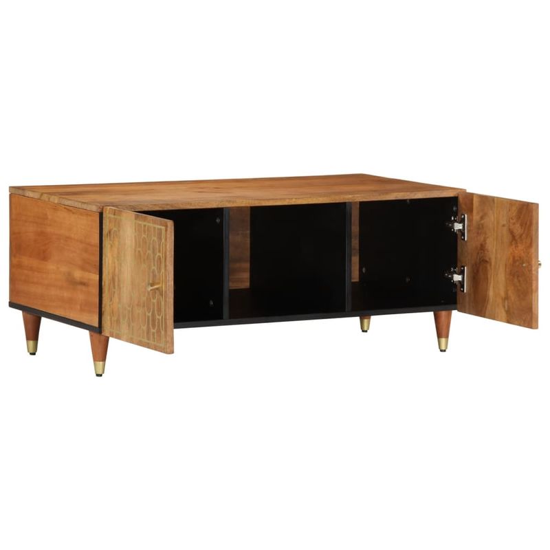 Casa si Gradina - Mobilier - Mese si birouri - Masute de cafea - Masuta de cafea, 100x54x40 cm, lemn masiv de mango - Infinity.ro