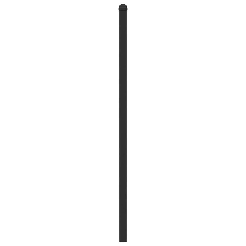 Casa si Gradina - Mobilier - Paturi si accesorii - Accesorii paturi - Tablie de pat, stejar fumuriu, 100 cm, lemn prelucrat si otel - Infinity.ro