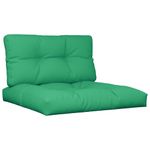 Casa si Gradina - Gradina si terasa - Mobilier exterior - Perne decorative exterior - Perne de paleti, 2 buc, verde, material textil - Infinity.ro